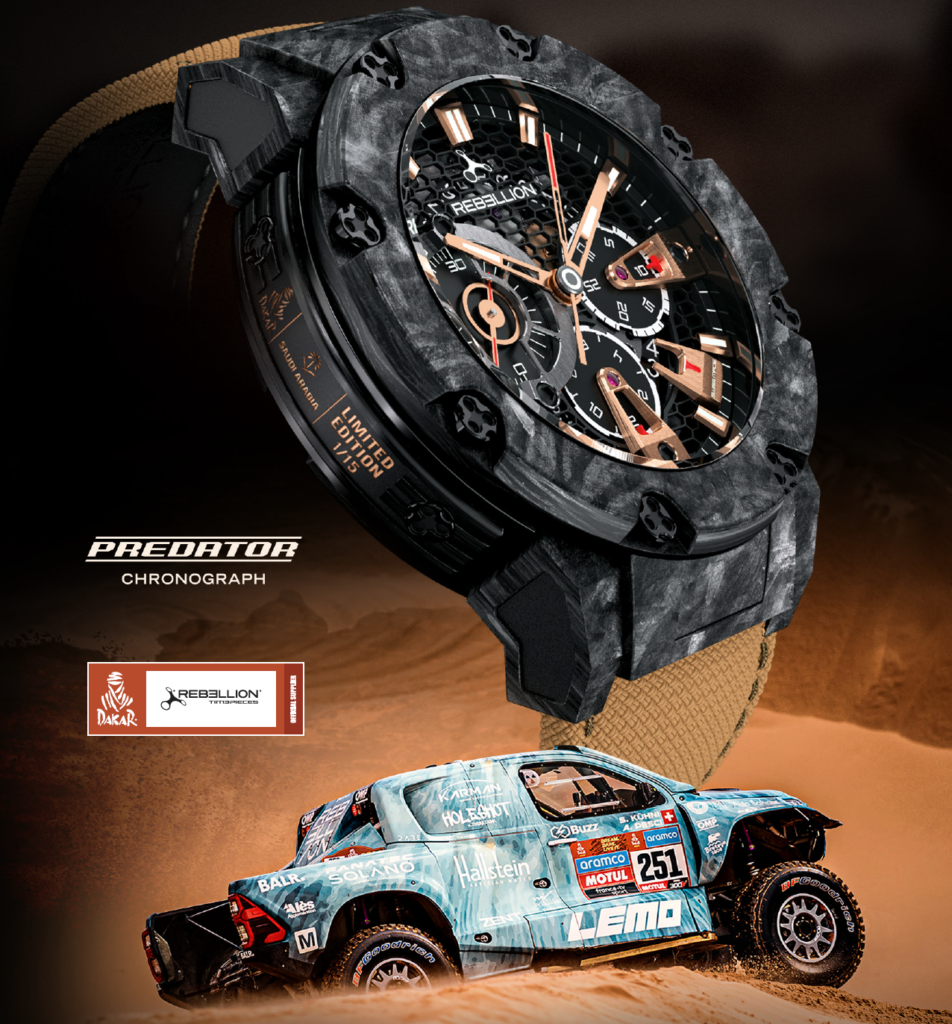 Dakar Rebellion Timepieces Reveals Limited Edition Series Eyes