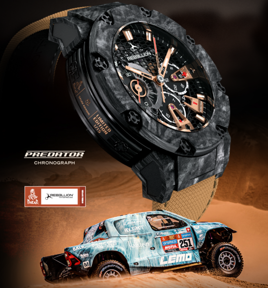 Dakar 2024: Rebellion Timepieces reveals limited edition series