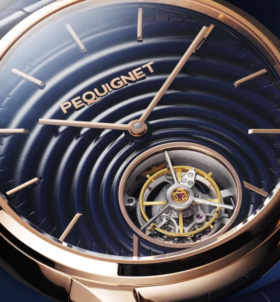 PEQUIGNET’S NEW MOVEMENT BRINGING TO LIFE A SPECTACULAR FLYING TOURBILLON