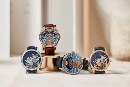 Métiers d’Art – Tribute to traditional symbols – Eternal flow: cloisonné enamelling and engraving