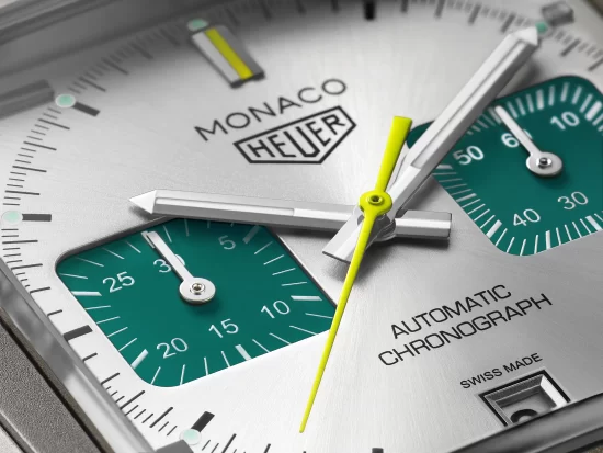 TAG HEUER ENTERS ITS NEW RACING CHAPTER WITH THE TAG HEUER MONACO CHRONOGRAPH RACING GREEN