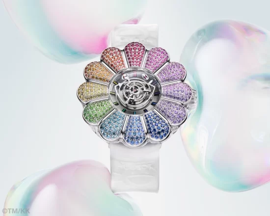 Hublot presents the MP-15 Takashi Murakami Tourbillon Sapphire Rainbow