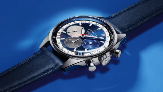 ORIGINAL, ICONIC: THE SPIRIT OF EL PRIMERO NOW IN BLUE.