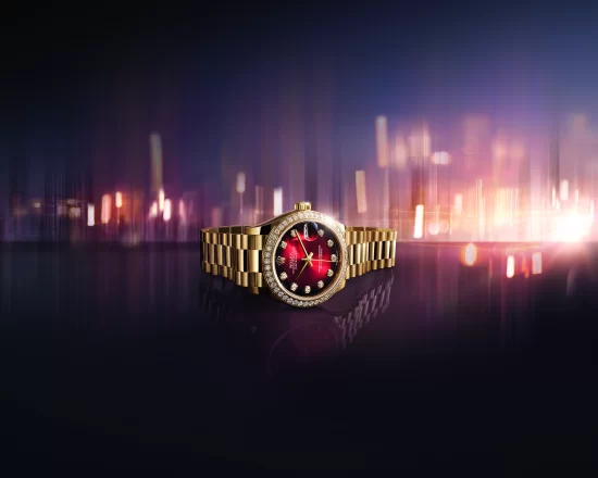 A Dance of Light and Shade: The New Rolex Datejust 31 with a Red Ombré Dial