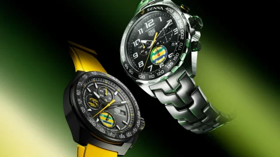 TAG Heuer Celebrates Ayrton Senna with Two New Formula 1 Chronographs