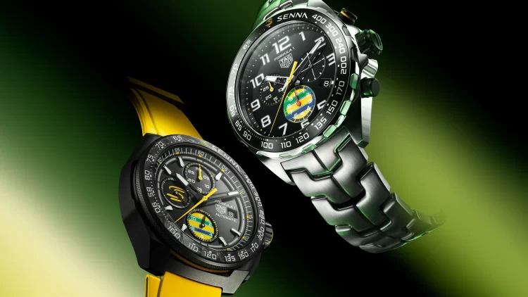 TAG Heuer Celebrates Ayrton Senna with Two New Formula 1