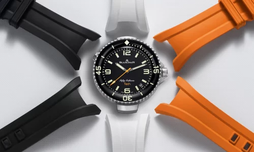 Blancpain Villeret collection watches display