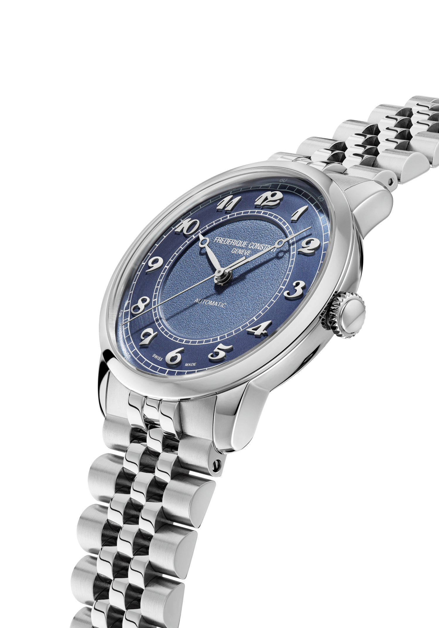 Frederique Constant Classics blue dial watch