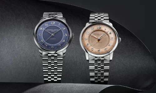 Frederique Constant automatic dress watch front view