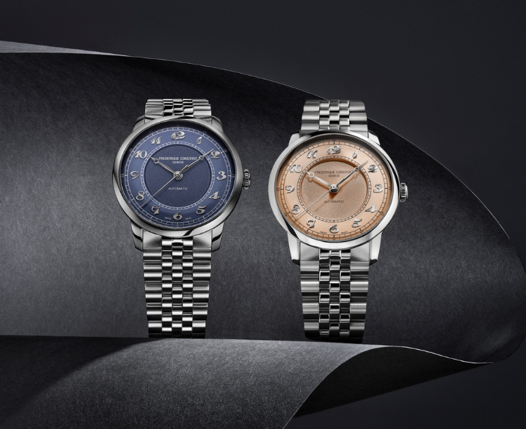 Frederique Constant automatic dress watch front view