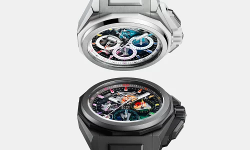 45 mm Defy Extreme Chroma chronograph front view