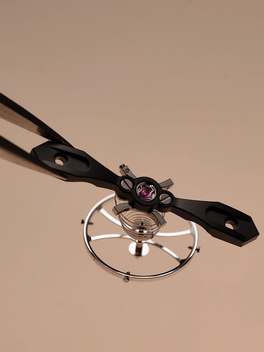 Neo Constant Escapement mechanical watch movement visible