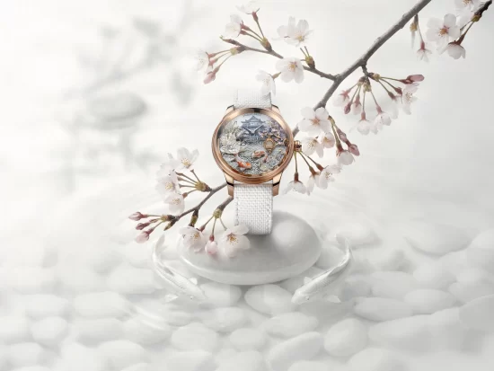 Petite Heure Minute Red Gold – Japanese Garden