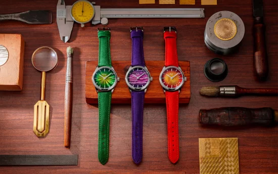 AWAKE Sơn Mài Guilloché Main Combines Hand Guilloché and Vietnamese Lacquer