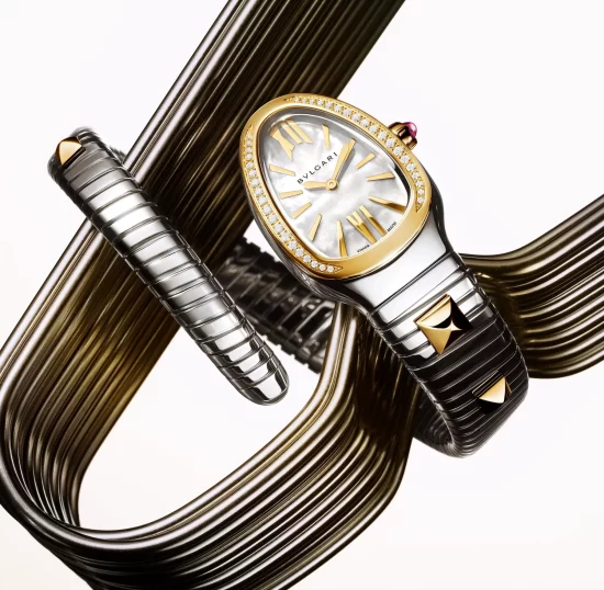 Bvlgari Tubogas Gold & Steel Watches: Roman Glamour in Motion