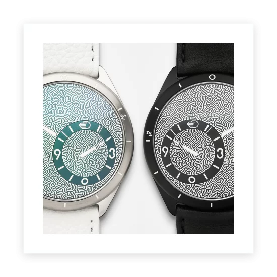 Ressence unveils its art watch TYPE 9 Jules Wittock